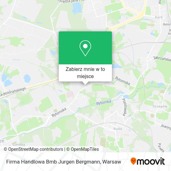 Mapa Firma Handlowa Bmb Jurgen Bergmann