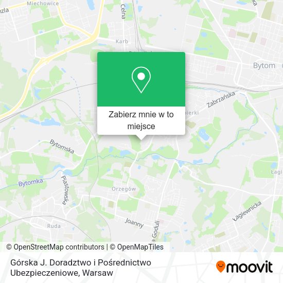 Mapa Górska J. Doradztwo i Pośrednictwo Ubezpieczeniowe