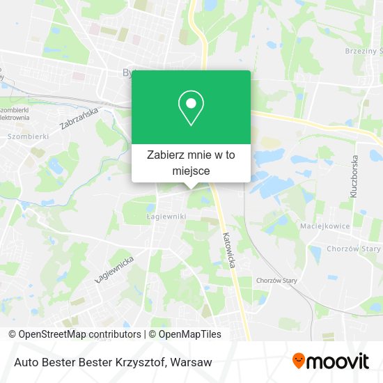 Mapa Auto Bester Bester Krzysztof