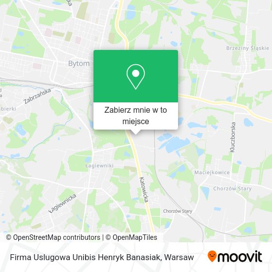 Mapa Firma Uslugowa Unibis Henryk Banasiak
