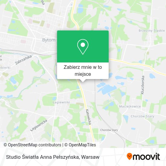 Mapa Studio Światła Anna Pełszyńska