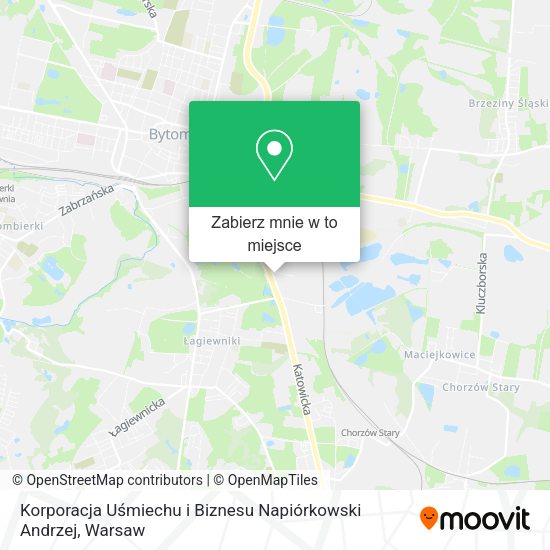 Mapa Korporacja Uśmiechu i Biznesu Napiórkowski Andrzej