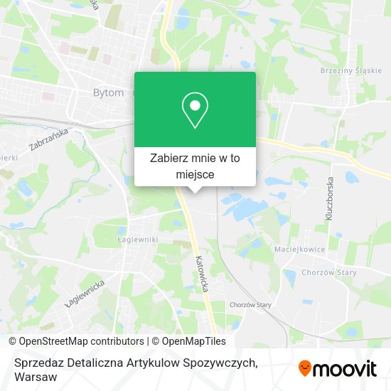 Mapa Sprzedaz Detaliczna Artykulow Spozywczych