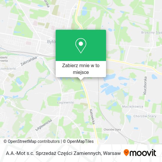 Mapa A.A.-Mot s.c. Sprzedaż Części Zamiennych