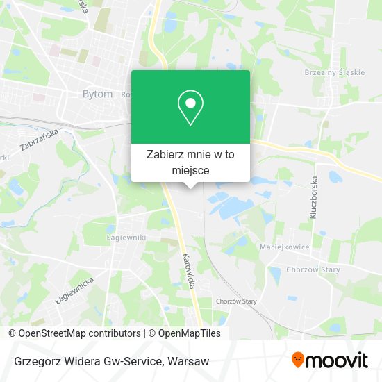 Mapa Grzegorz Widera Gw-Service