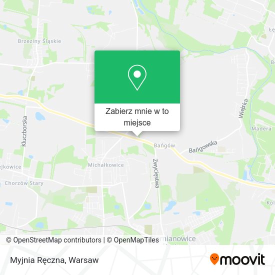 Mapa Myjnia Ręczna