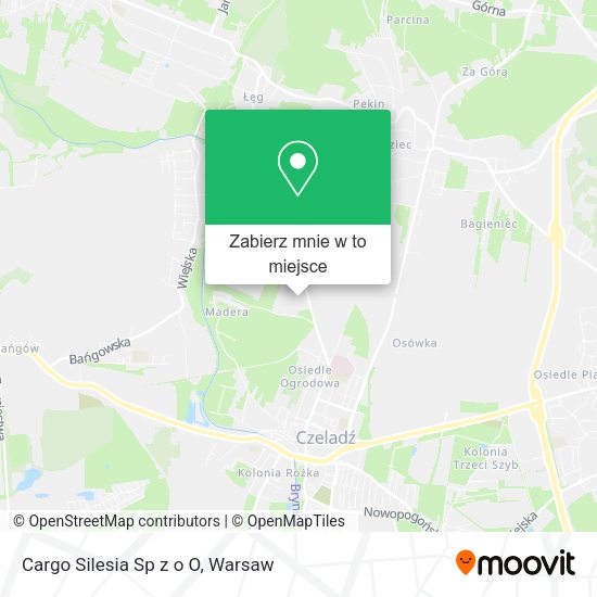 Mapa Cargo Silesia Sp z o O