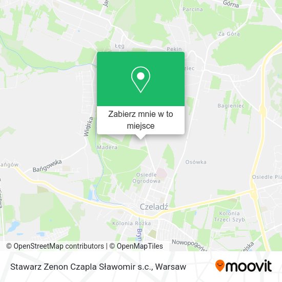 Mapa Stawarz Zenon Czapla Sławomir s.c.