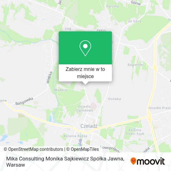 Mapa Mika Consulting Monika Sajkiewicz Spółka Jawna