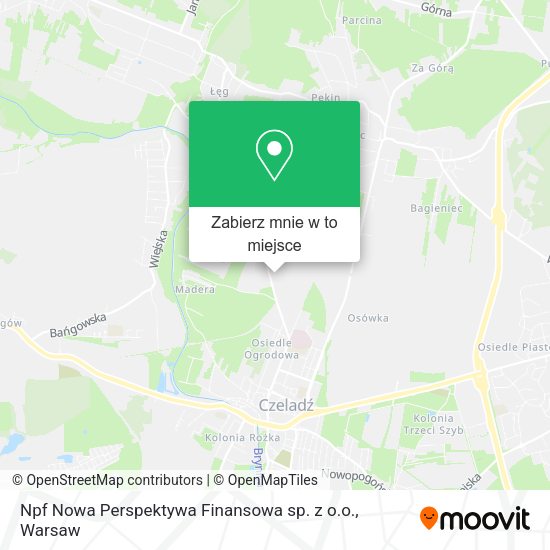 Mapa Npf Nowa Perspektywa Finansowa sp. z o.o.