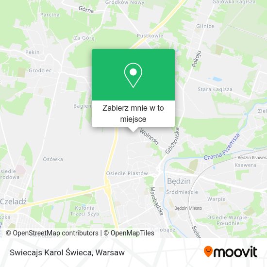 Mapa Swiecajs Karol Świeca