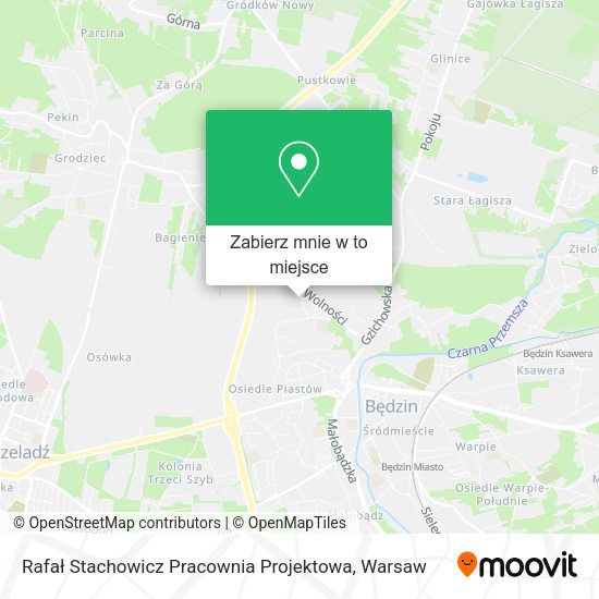 Mapa Rafał Stachowicz Pracownia Projektowa