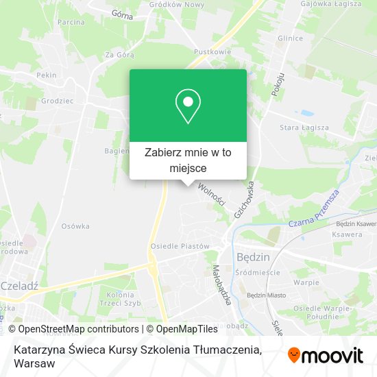 Mapa Katarzyna Świeca Kursy Szkolenia Tłumaczenia