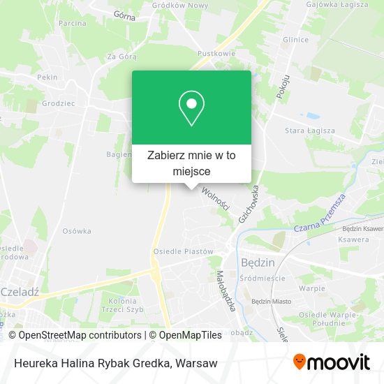 Mapa Heureka Halina Rybak Gredka
