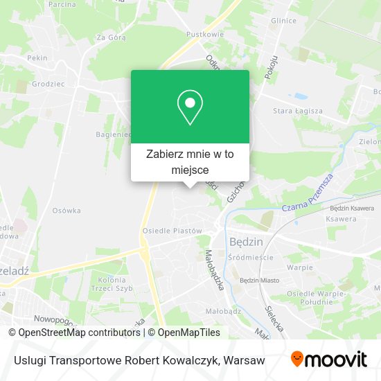 Mapa Uslugi Transportowe Robert Kowalczyk