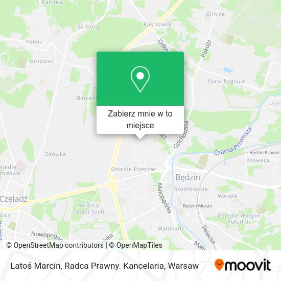 Mapa Latoś Marcin, Radca Prawny. Kancelaria