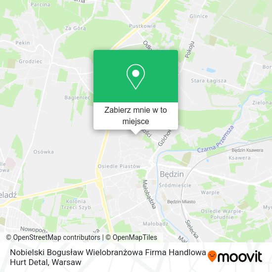 Mapa Nobielski Bogusław Wielobranżowa Firma Handlowa Hurt Detal