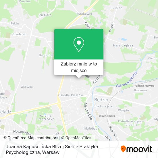 Mapa Joanna Kapuścińska Bliżej Siebie Praktyka Psychologiczna