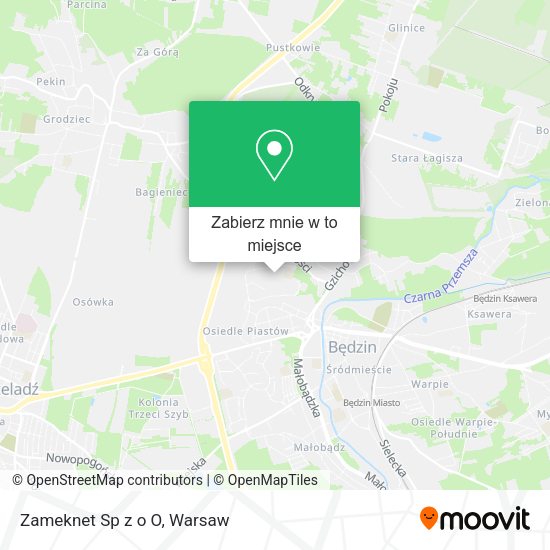 Mapa Zameknet Sp z o O