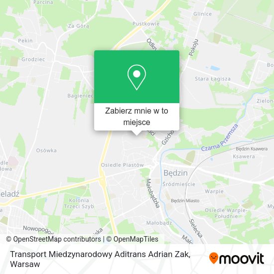 Mapa Transport Miedzynarodowy Aditrans Adrian Zak