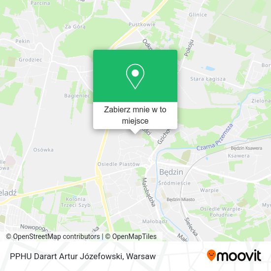 Mapa PPHU Darart Artur Józefowski
