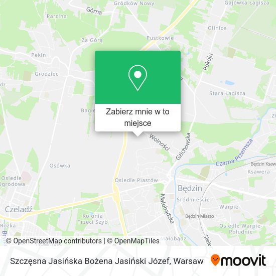 Mapa Szczęsna Jasińska Bożena Jasiński Józef