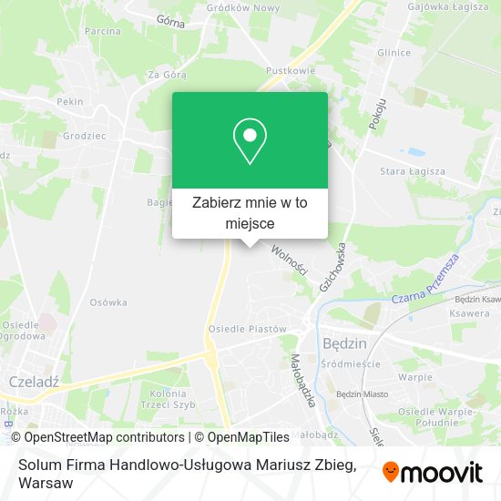 Mapa Solum Firma Handlowo-Usługowa Mariusz Zbieg