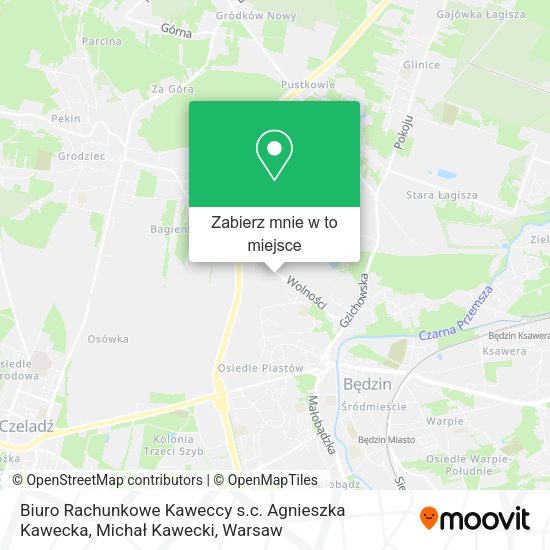 Mapa Biuro Rachunkowe Kaweccy s.c. Agnieszka Kawecka, Michał Kawecki