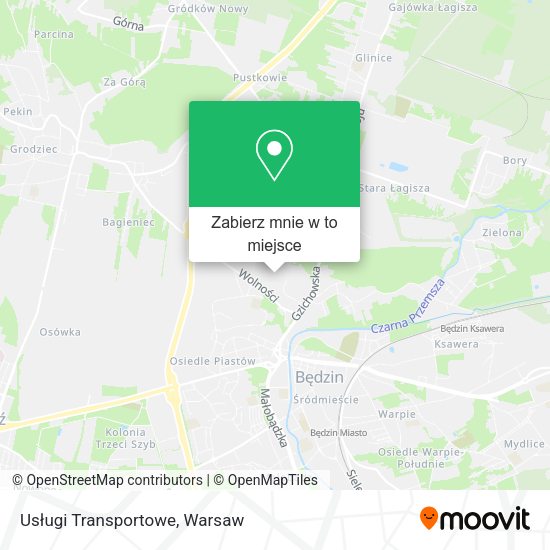 Mapa Usługi Transportowe