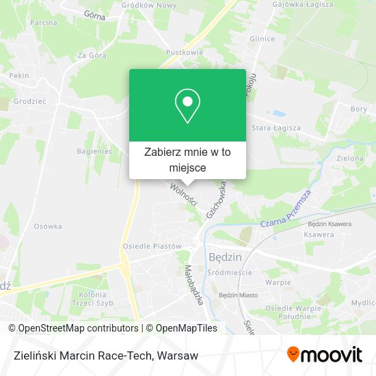 Mapa Zieliński Marcin Race-Tech