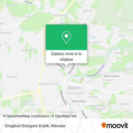 Mapa Gregbud Grzegorz Kubik