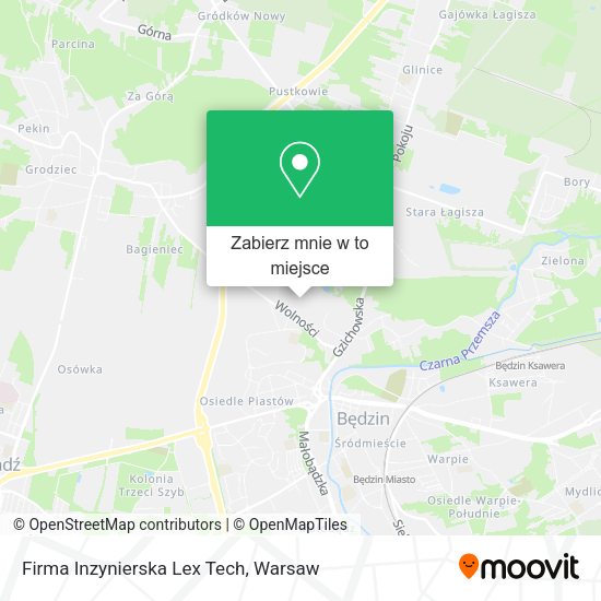 Mapa Firma Inzynierska Lex Tech