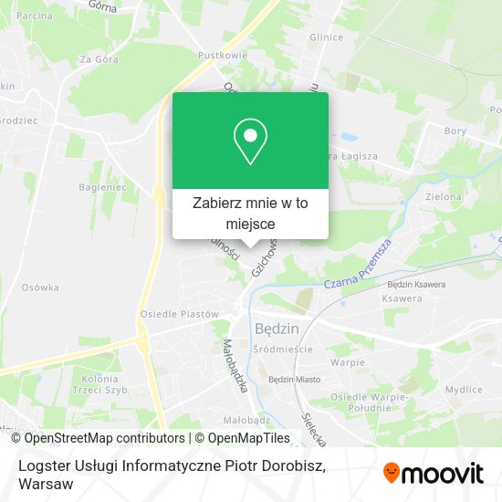 Mapa Logster Usługi Informatyczne Piotr Dorobisz