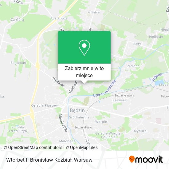 Mapa Wtórbet II Bronisław Koźbiał