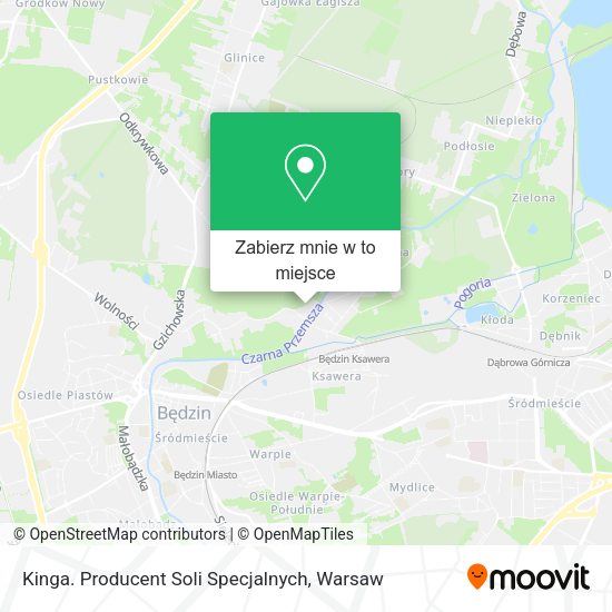 Mapa Kinga. Producent Soli Specjalnych