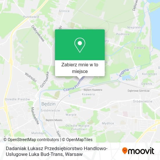 Mapa Dadaniak Łukasz Przedsiębiorstwo Handlowo-Usługowe Luka Bud-Trans