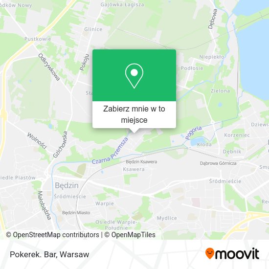 Mapa Pokerek. Bar