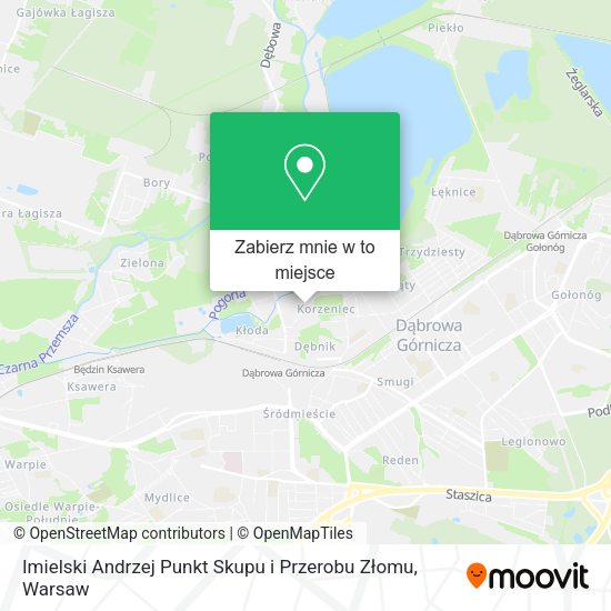 Mapa Imielski Andrzej Punkt Skupu i Przerobu Złomu