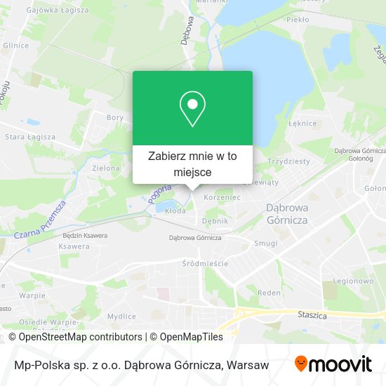 Mapa Mp-Polska sp. z o.o. Dąbrowa Górnicza