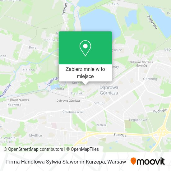 Mapa Firma Handlowa Sylwia Slawomir Kurzepa