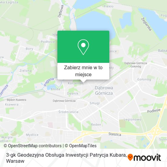 Mapa 3-gk Geodezyjna Obsługa Inwestycji Patrycja Kubara