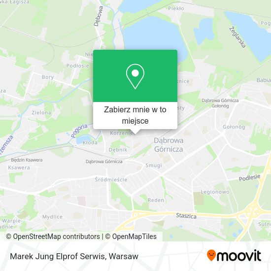 Mapa Marek Jung Elprof Serwis