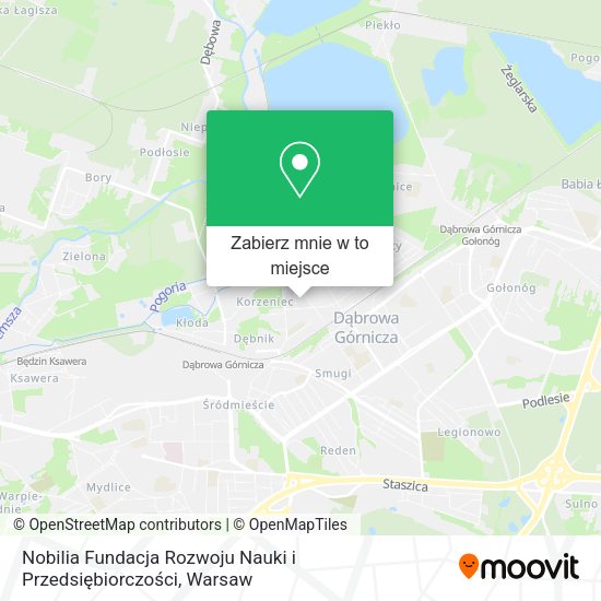 Mapa Nobilia Fundacja Rozwoju Nauki i Przedsiębiorczości