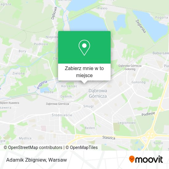 Mapa Adamik Zbigniew