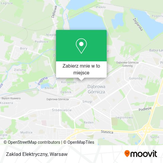 Mapa Zaklad Elektryczny