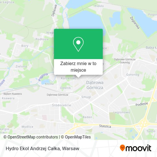 Mapa Hydro Ekol Andrzej Całka