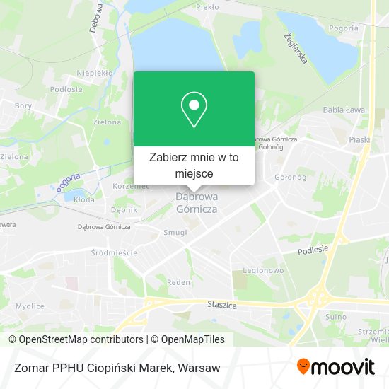 Mapa Zomar PPHU Ciopiński Marek