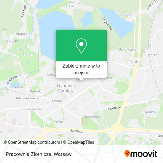 Mapa Pracownia Zlotnicza