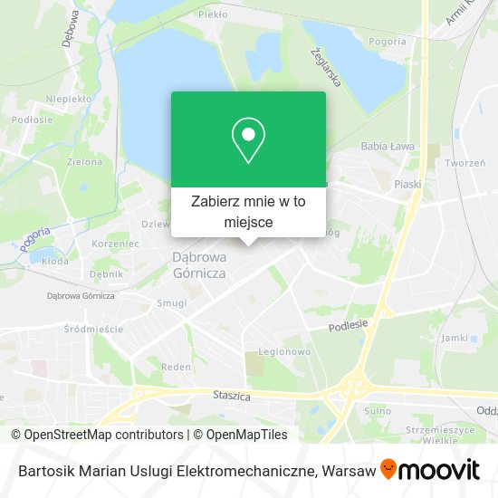 Mapa Bartosik Marian Uslugi Elektromechaniczne