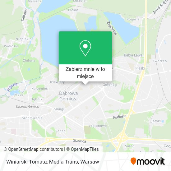 Mapa Winiarski Tomasz Media Trans